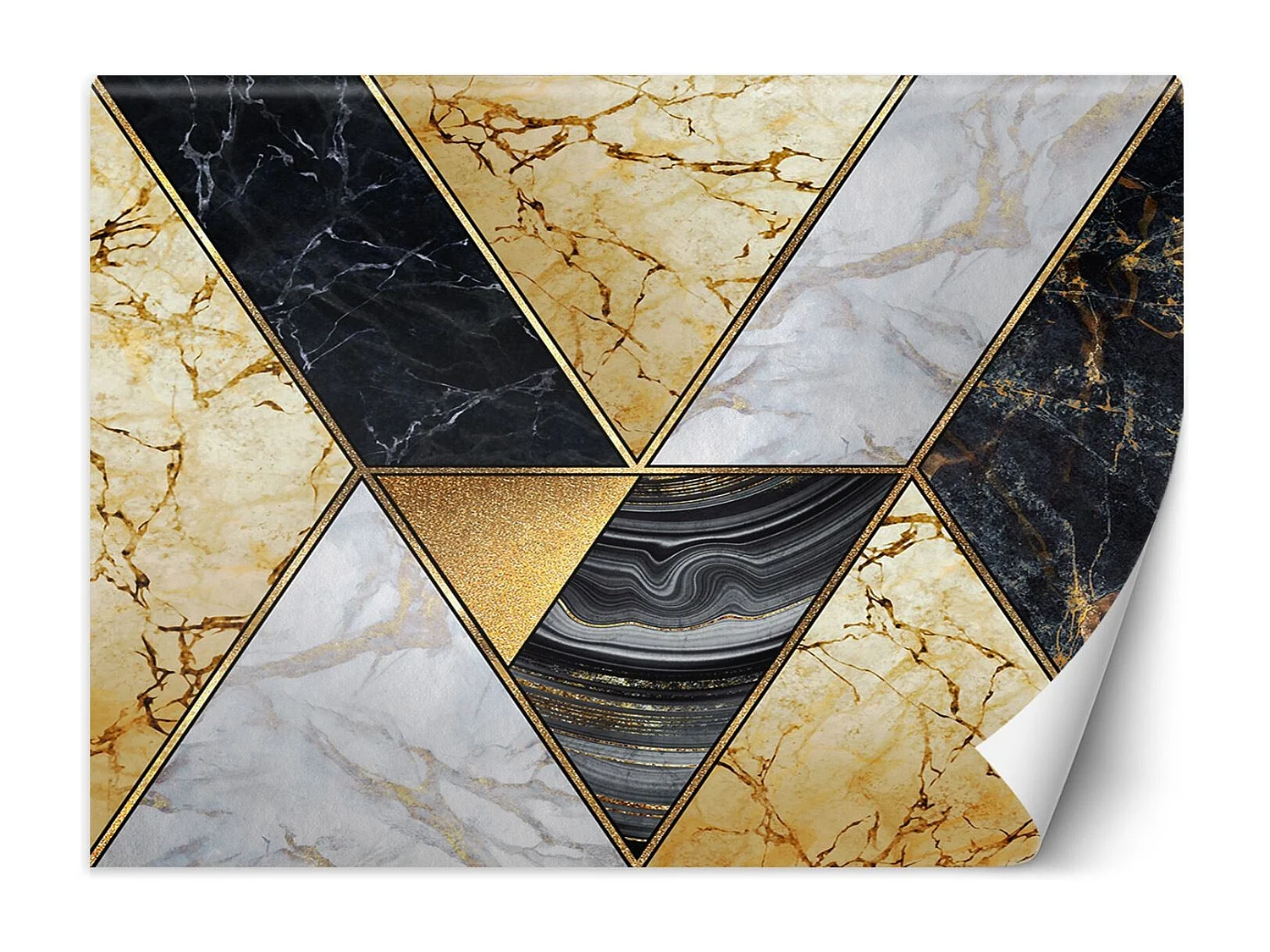 Carta Da Parati, Struttura di marmo - 150x105
