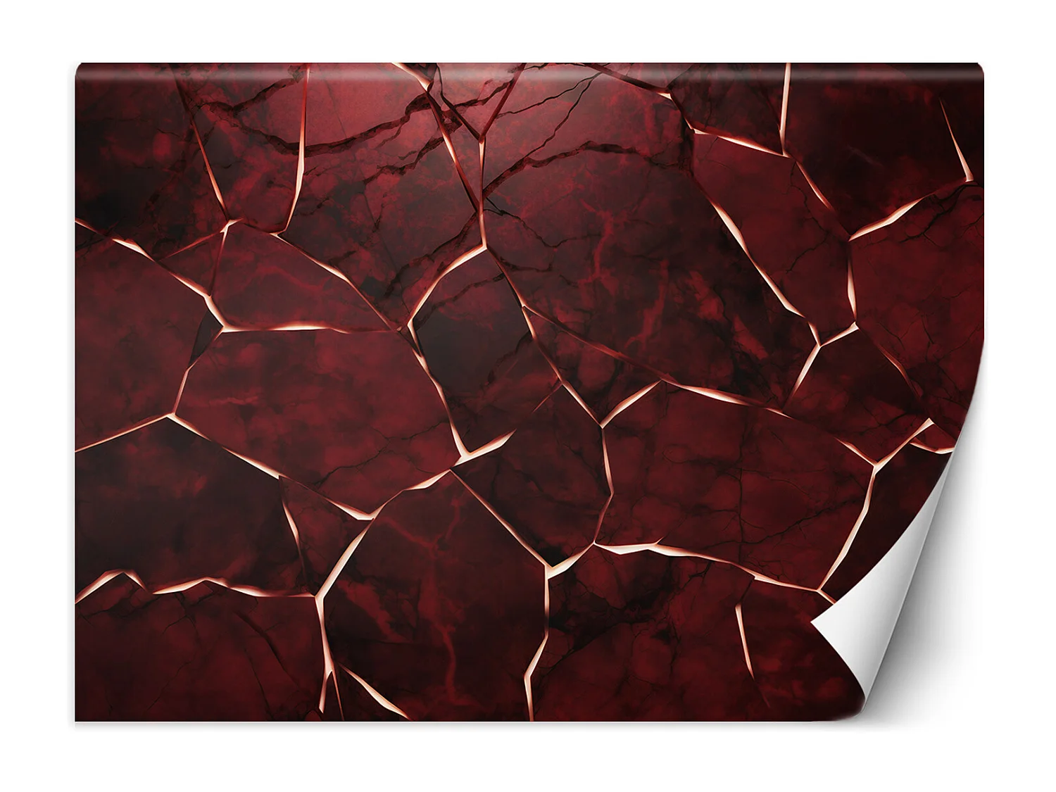 Wallpaper, Red texture 3D - 150x105