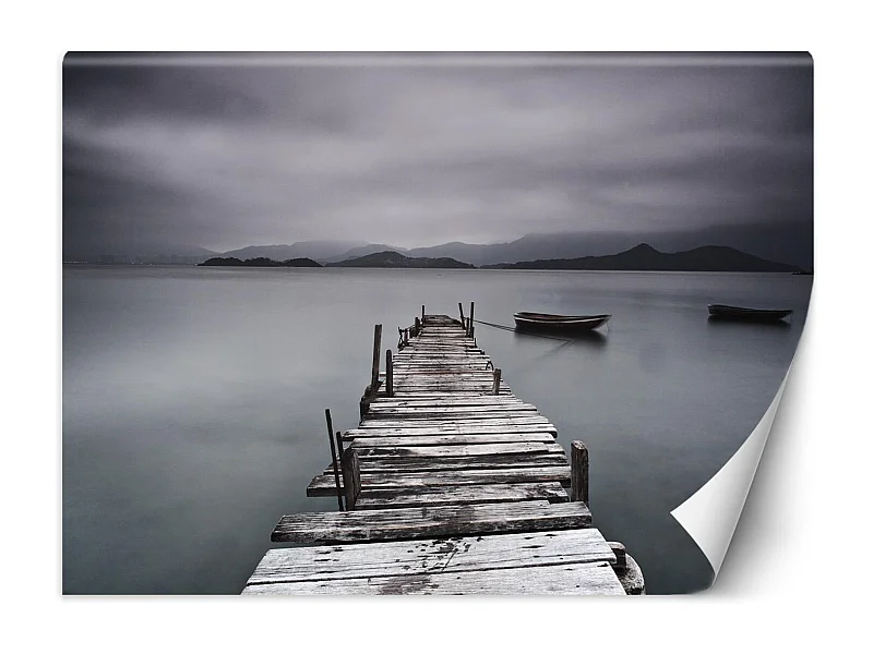 Carta Da Parati, Vecchio ponte sul lago - 100x70