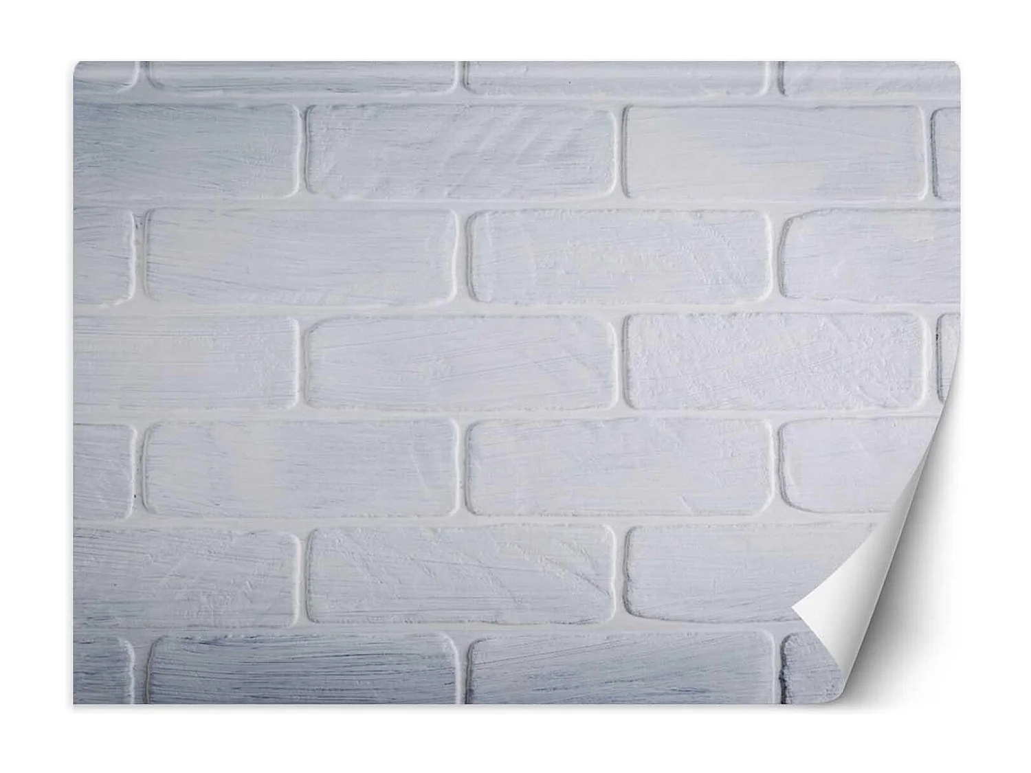 Carta Da Parati, Muro di mattoni bianchi Calcestruzzo - 450x315