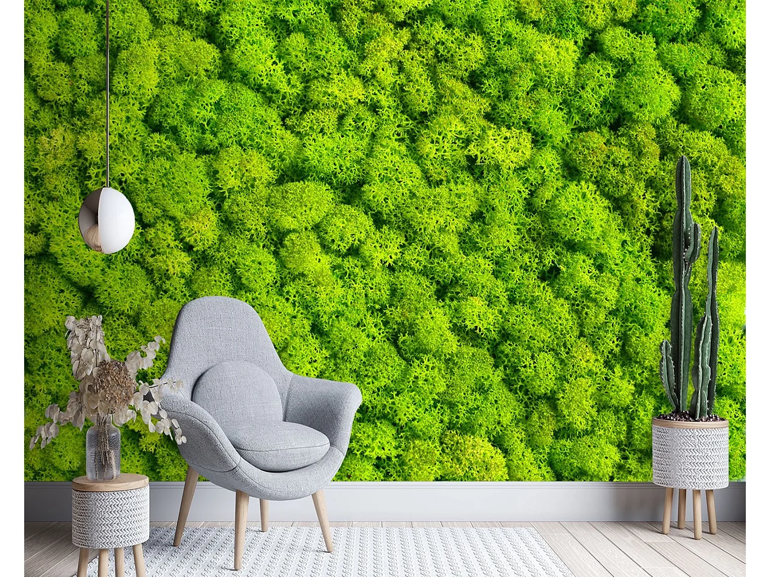 Carta Da Parati, Muschio Natura Texture - 300x210