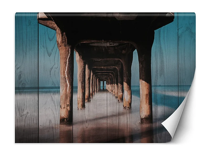 Carta Da Parati, Molo mare spiaggia - 300x210