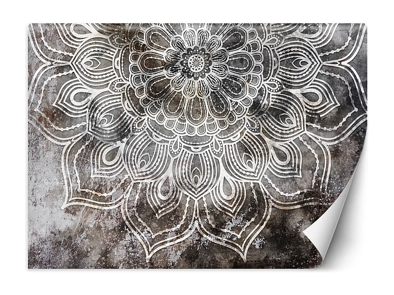 Carta Da Parati, Mandala Oriente Vintage Astratto - 150x105