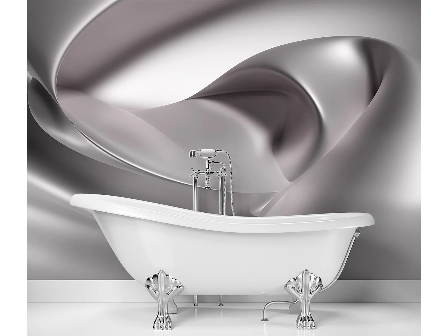 Carta Da Parati, Forma ondulata - 250x175