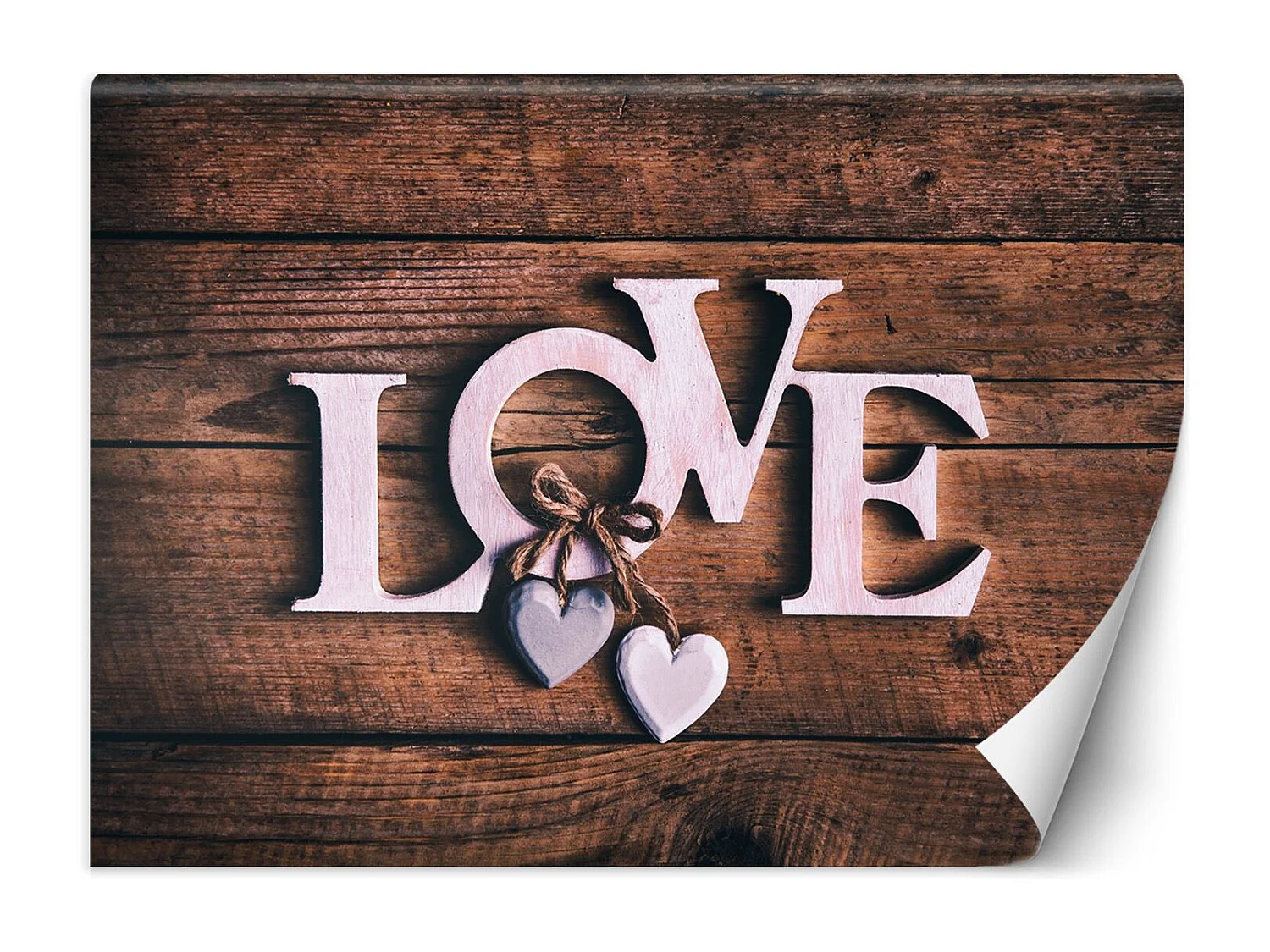 Carta Da Parati, con iscrizione Love - 350x245