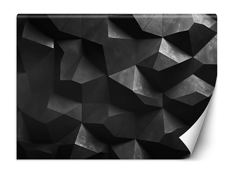 Wallpaper, Abstract geometric shapes - 100x70