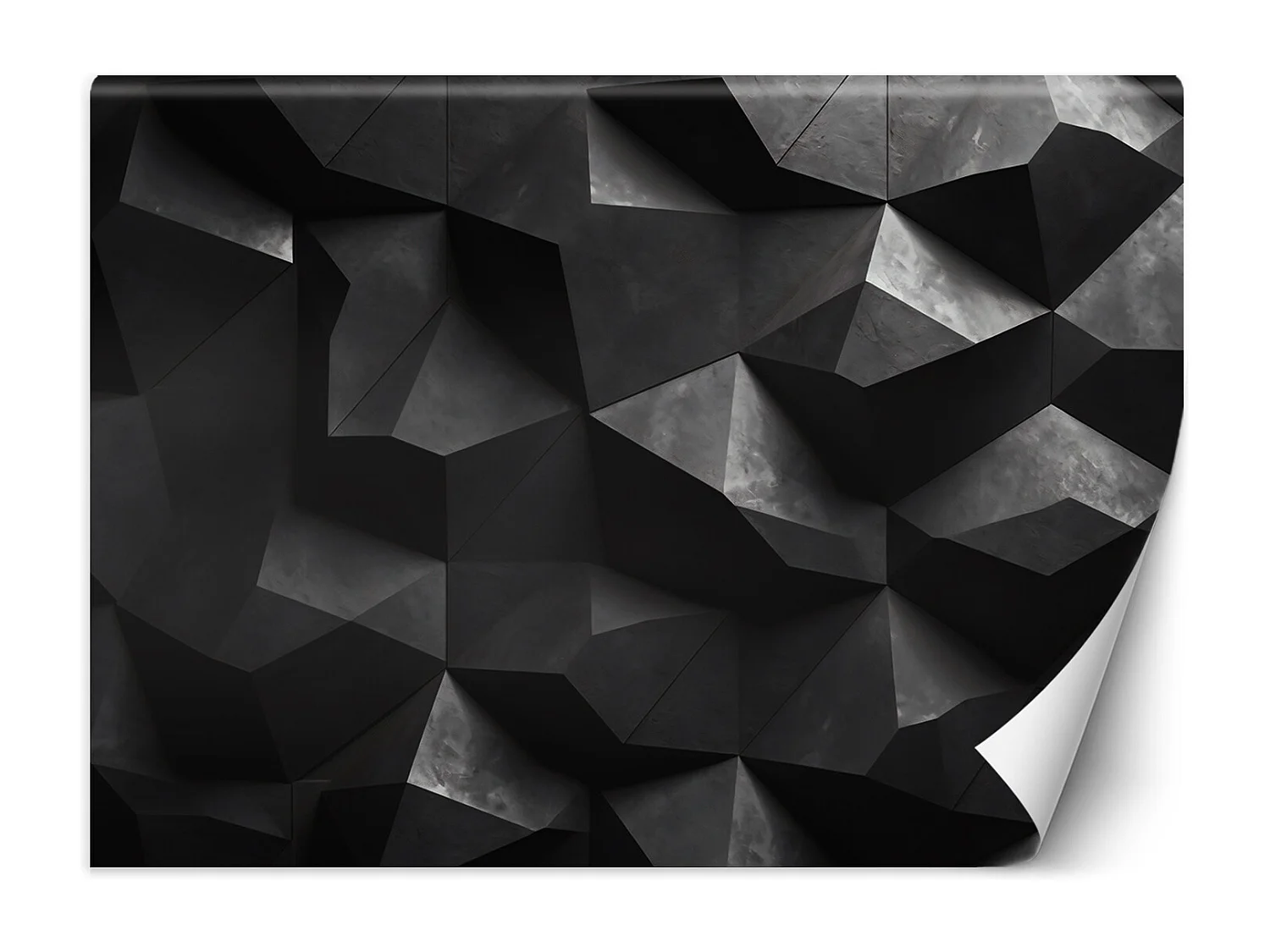 Wallpaper, Abstract geometric shapes - 100x70