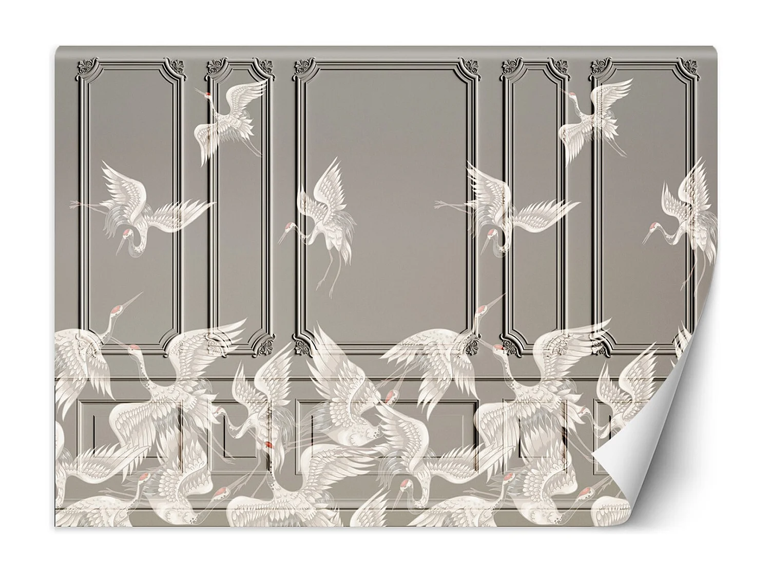 Carta Da Parati, Gru in volo - 200x140