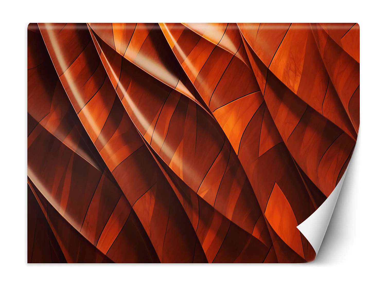 Wallpaper, Orange texture 3D - 250x175