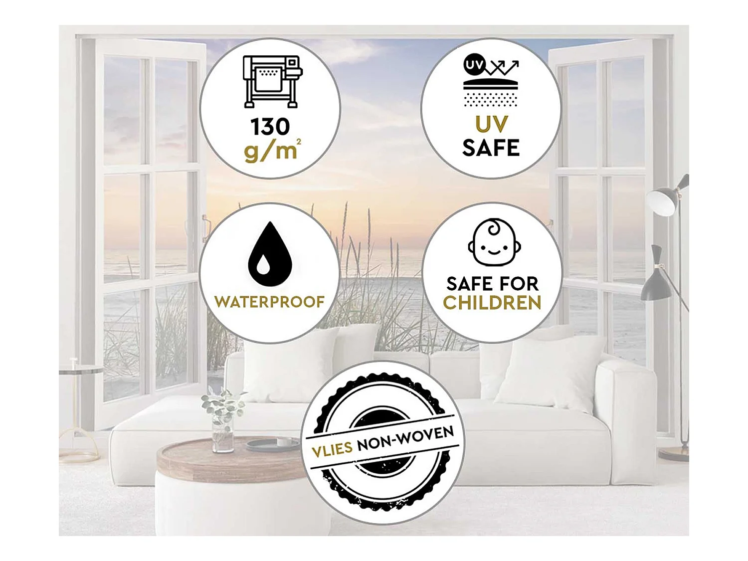 Carta Da Parati, Forma ondulata - 450x315