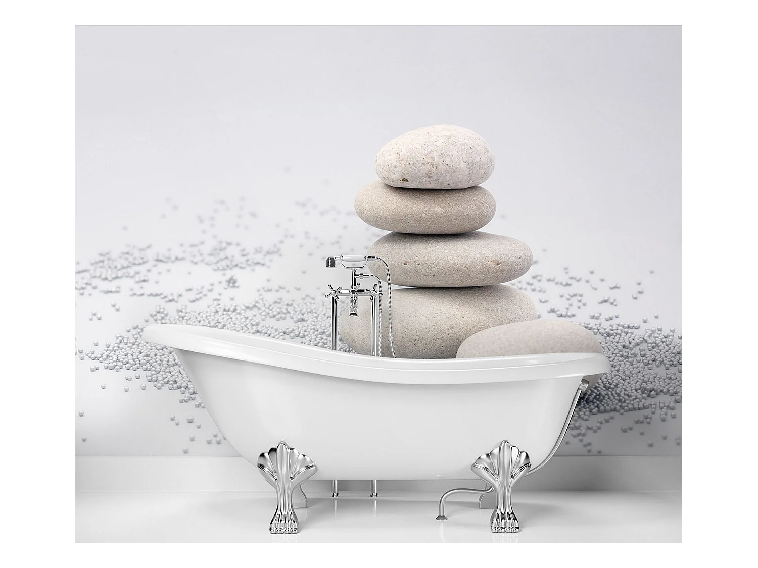 Carta Da Parati, Pietre Zen - 450x315