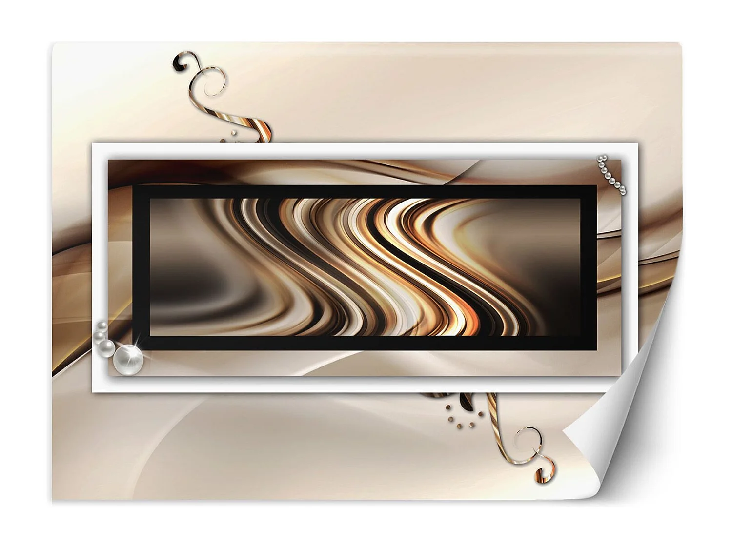 Carta Da Parati, Onde e geometrie - 400x280