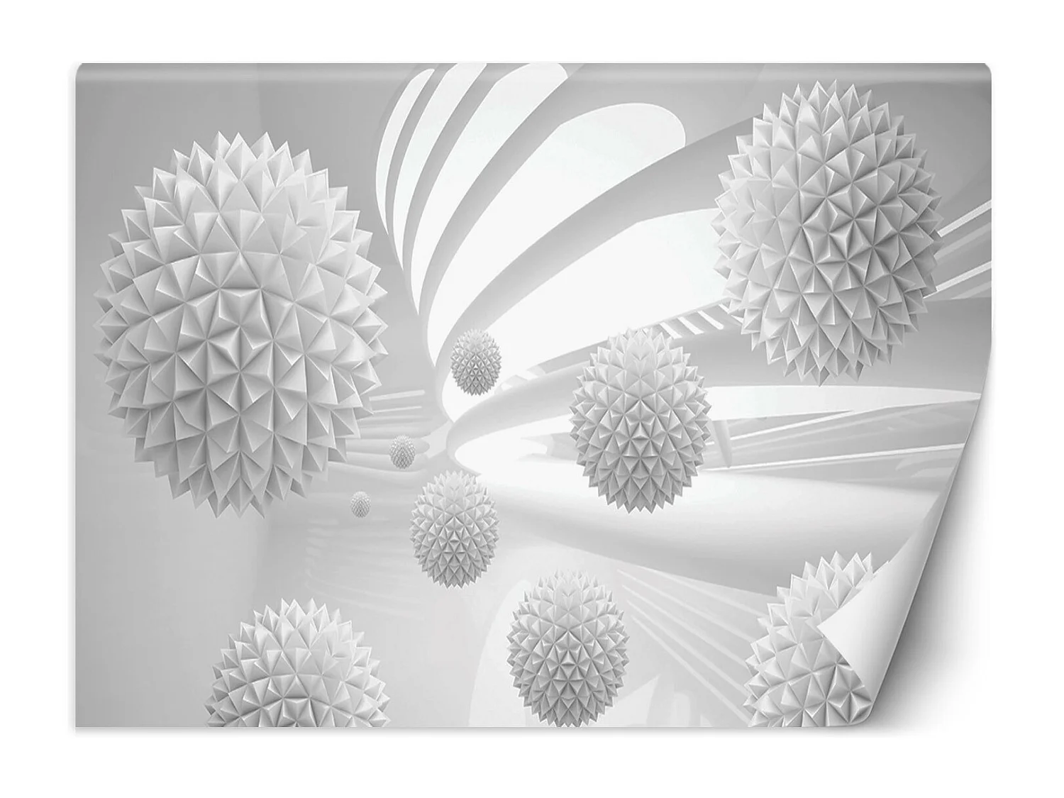 Carta Da Parati, Palle astratte 3d - 100x70