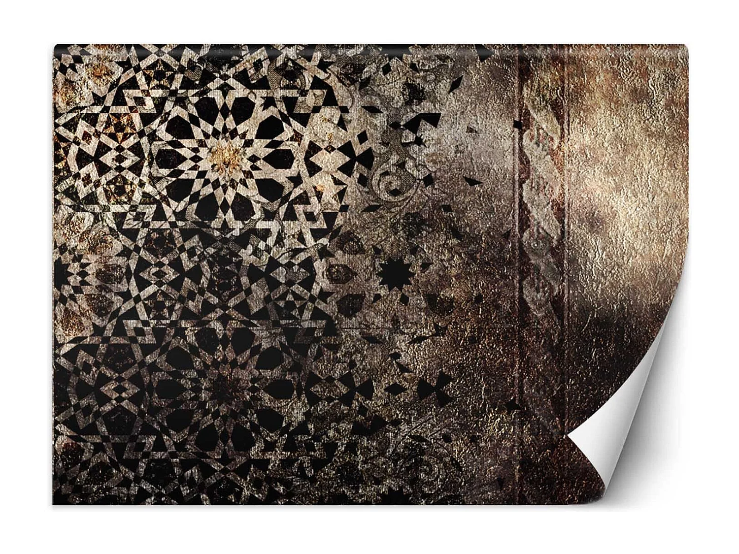 Carta Da Parati, Mandala Orientale Ornamento - 100x70