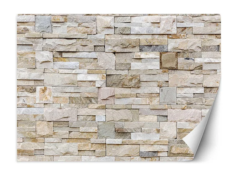 Carta Da Parati, Parete in pietra ottica Parete in pietra arenaria - 250x175