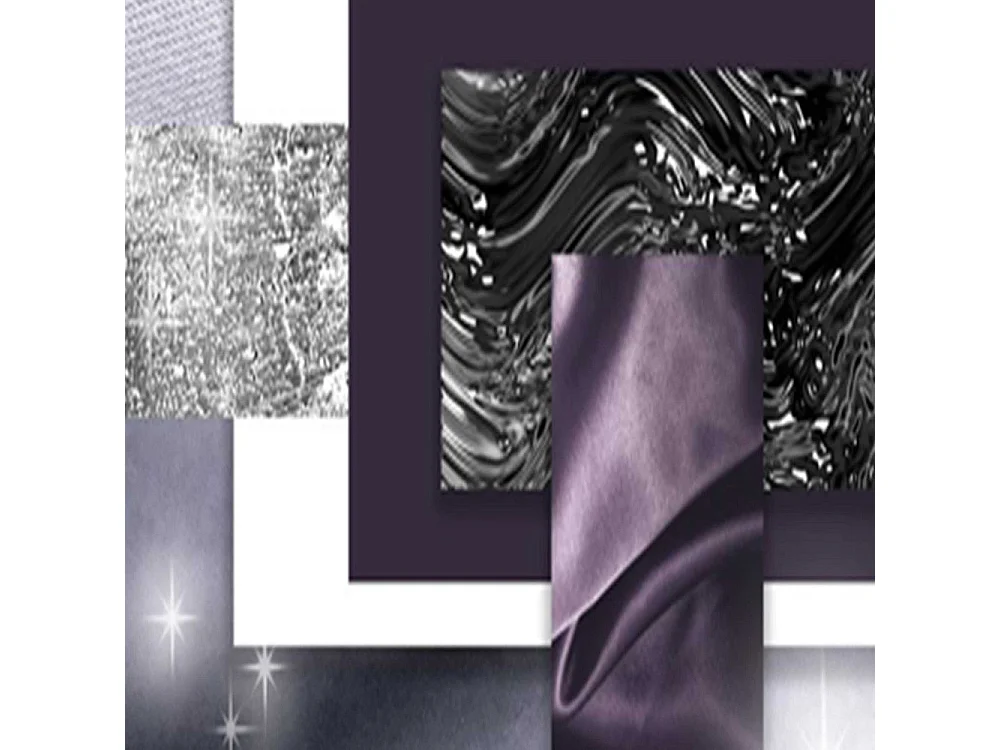 Paravento bilaterale 360, Astrazione cosmica - 110x170