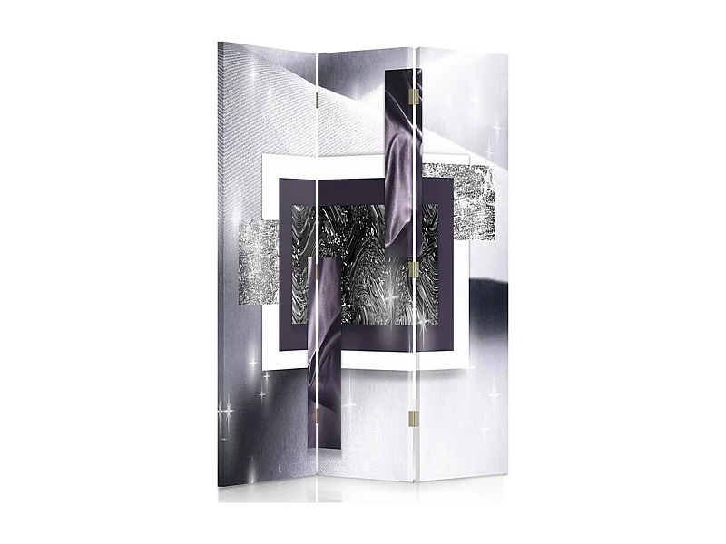 Paravento bilaterale 360, Astrazione cosmica - 110x170