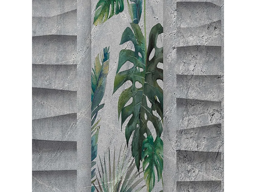 Paravento Lavagna di Sughero, Modello Monstera - 180x170