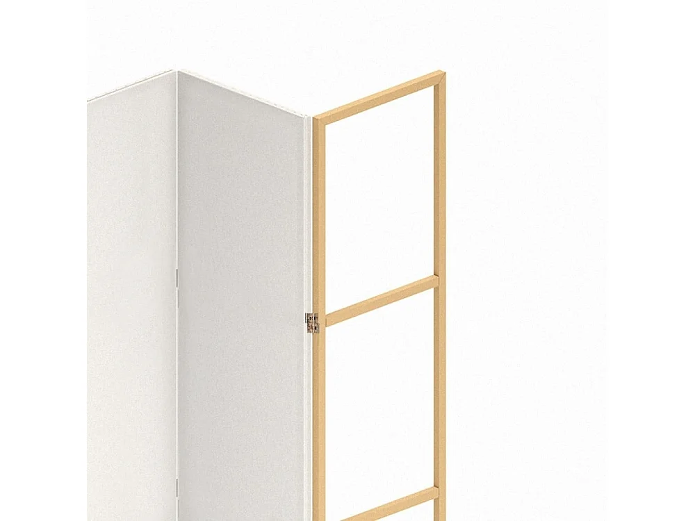 Paravento bilaterale 360, Foglie verdi - 110x170