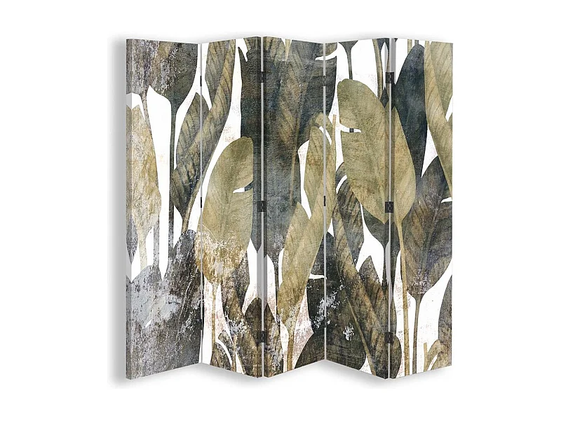 Paravento bilaterale, Ciondolo a forma di albero di banana - 180x170