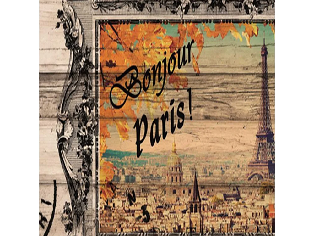 Paravento bilaterale 360, Voglia di Parigi - 110x170