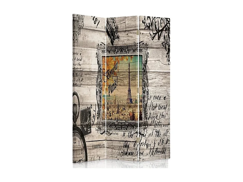 Paravento bilaterale 360, Voglia di Parigi - 110x170