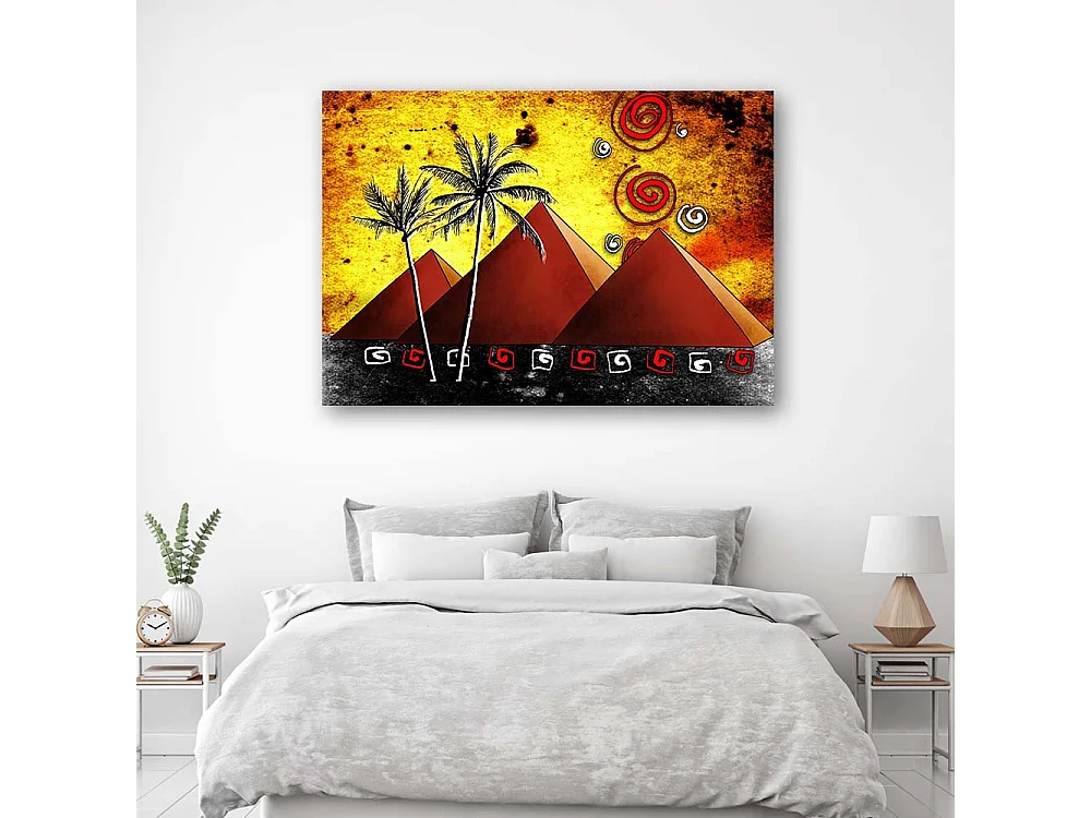 Quadro deco panel, Piramidi egizie - 60x40