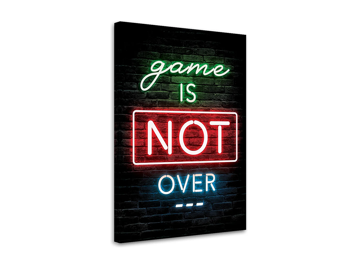 Feeby Quadro Tela 3 Parti 120x80 Cm – Gioco Per Giocatori, Simboli Astrazione Gialla, Decorazione Murale Moderna - 4