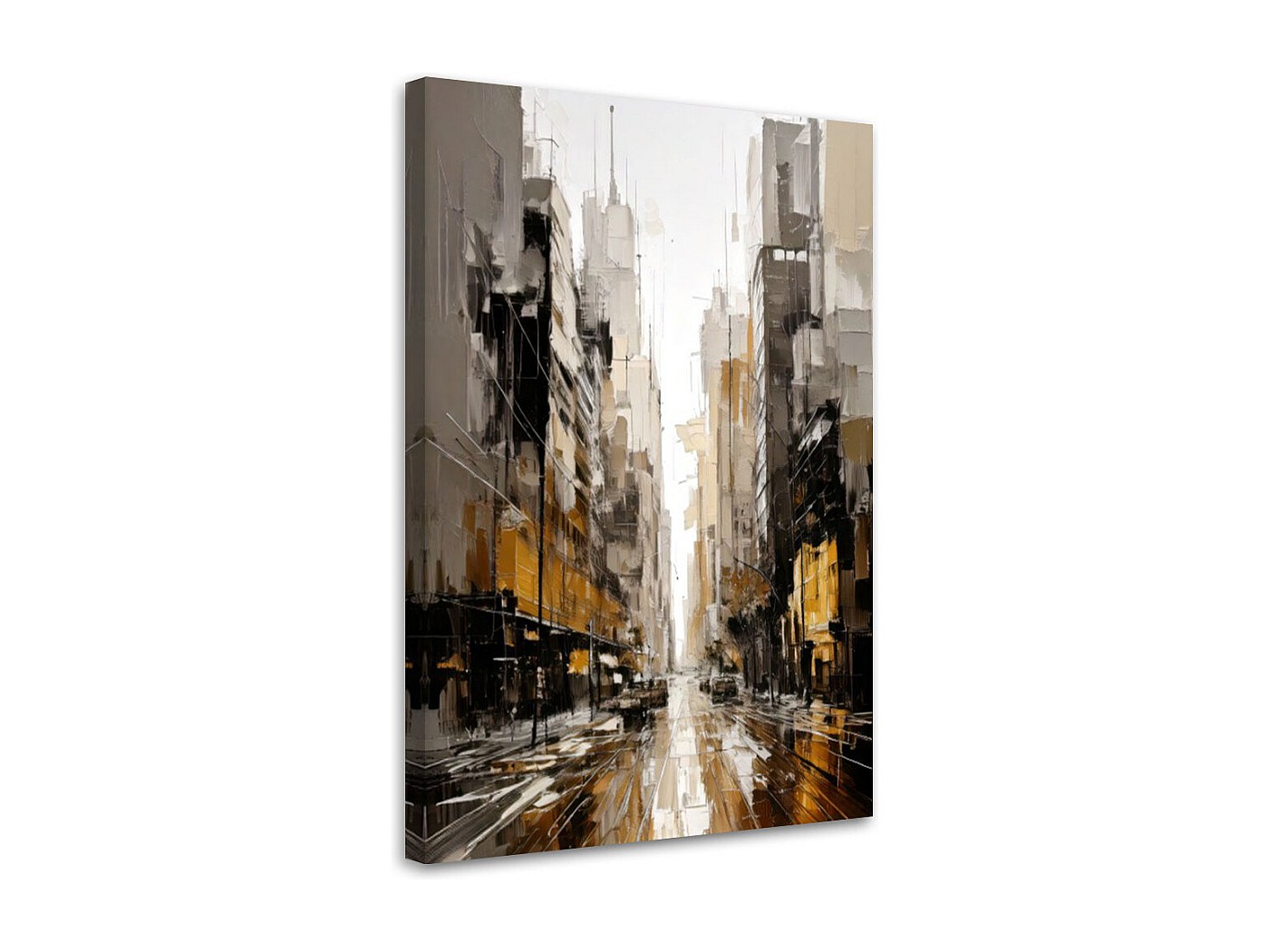 Quadro KUSTOM ART Parigi 30x21 Cm, Stampa Su Legno MDF, Effetto Riflesso Della Torre Eiffel