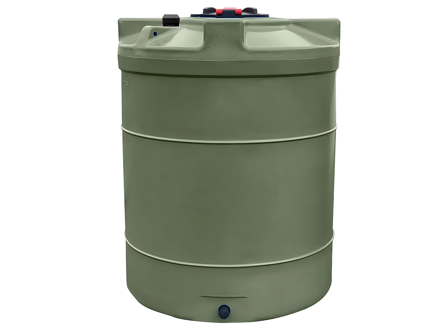 Cuve eau 3000l connectée avec la sonde de remplissage simon abonnement 1 an - VERT