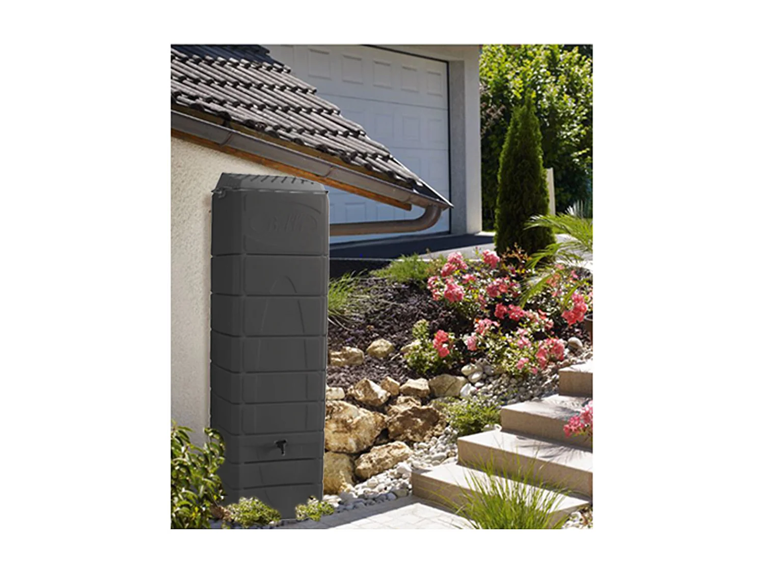 Récupérateur D'eau Mural 650l