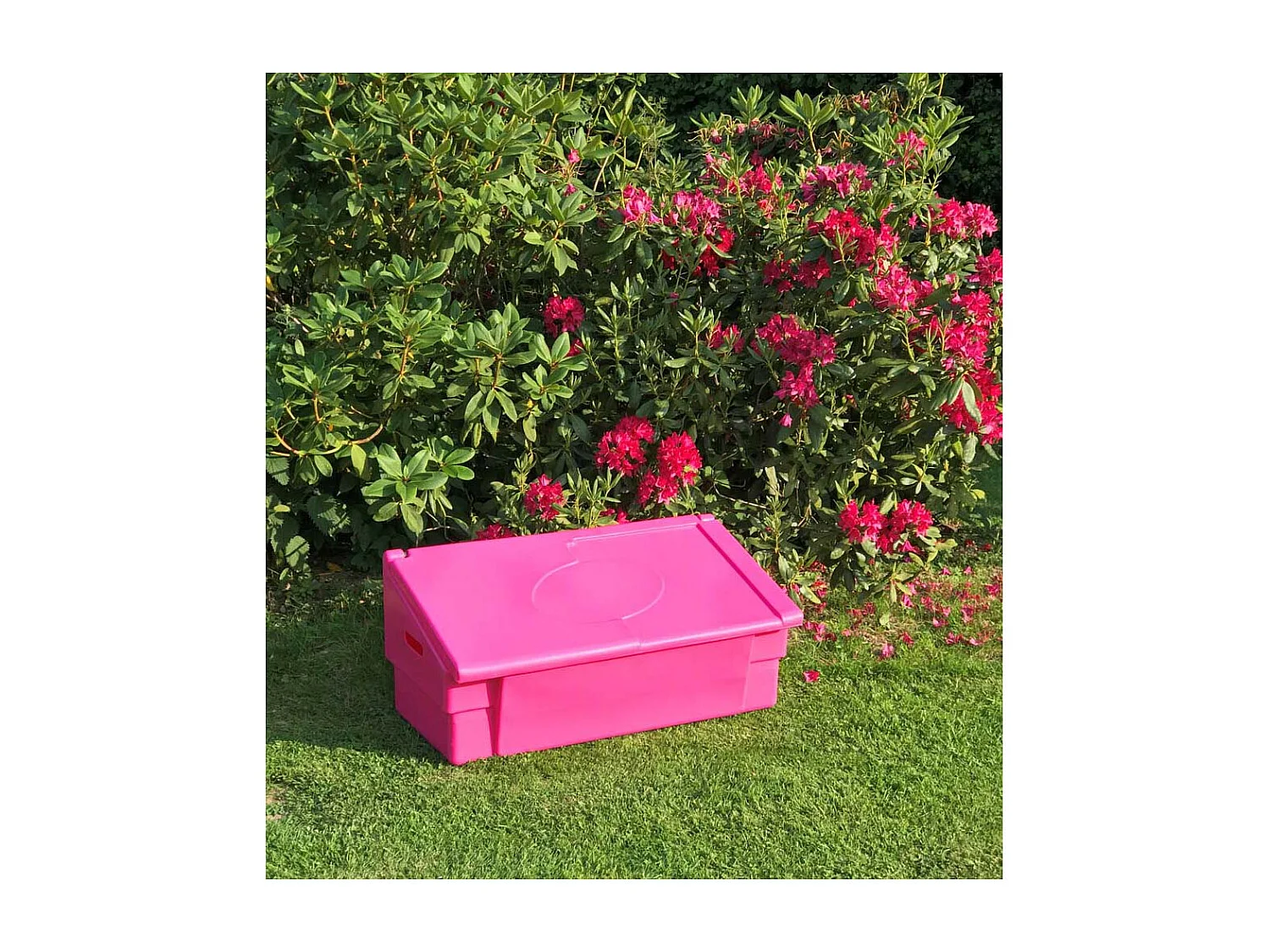 Coffre De Jardin 100l Avec Grenouillères Cadenassables