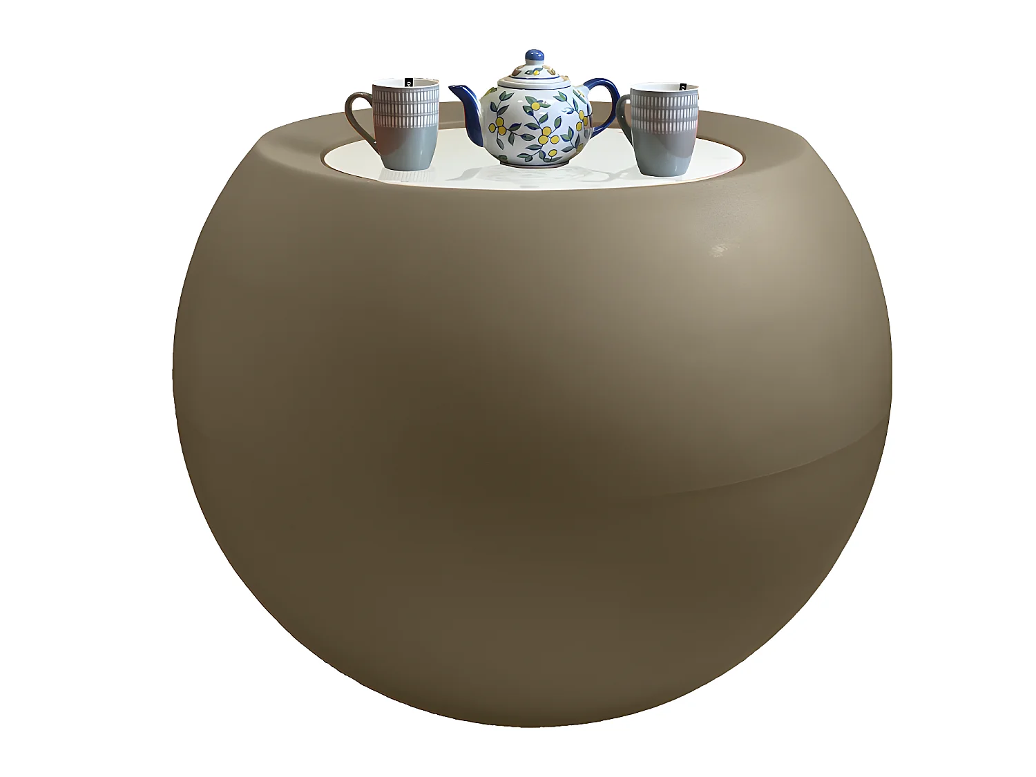 Table Boule Querida Hauteur 70cm