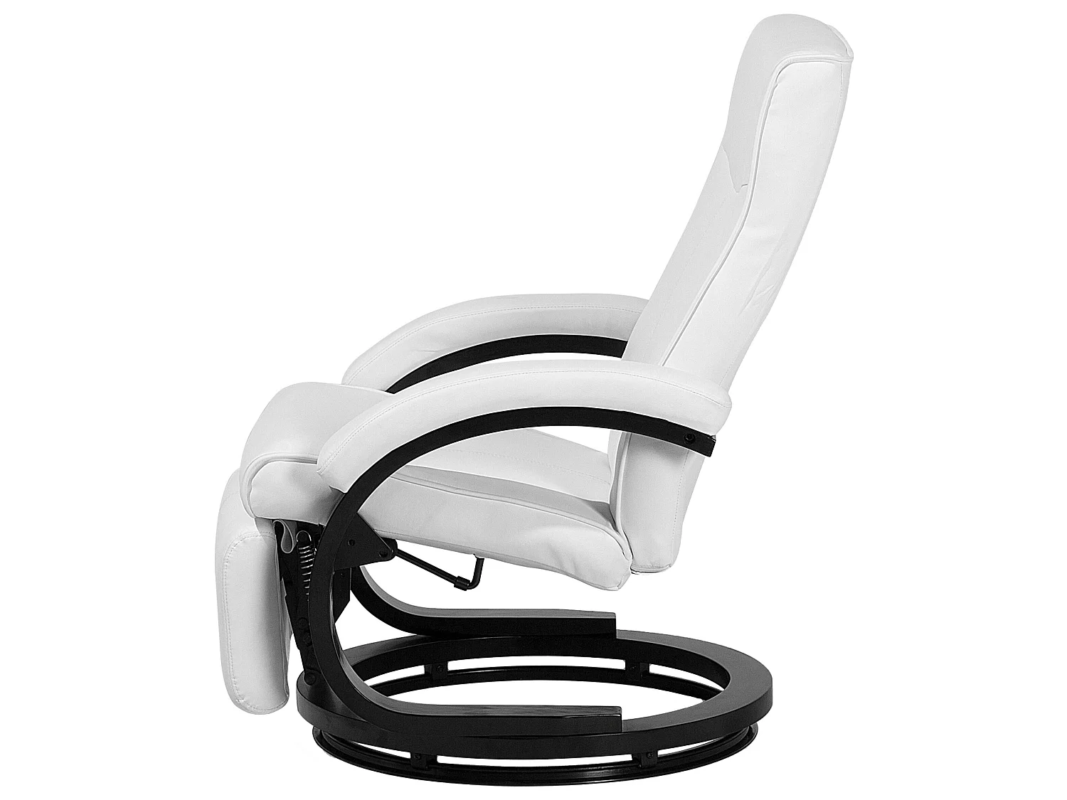 Fauteuil inclinable MIGHT Cuir PU Blanc