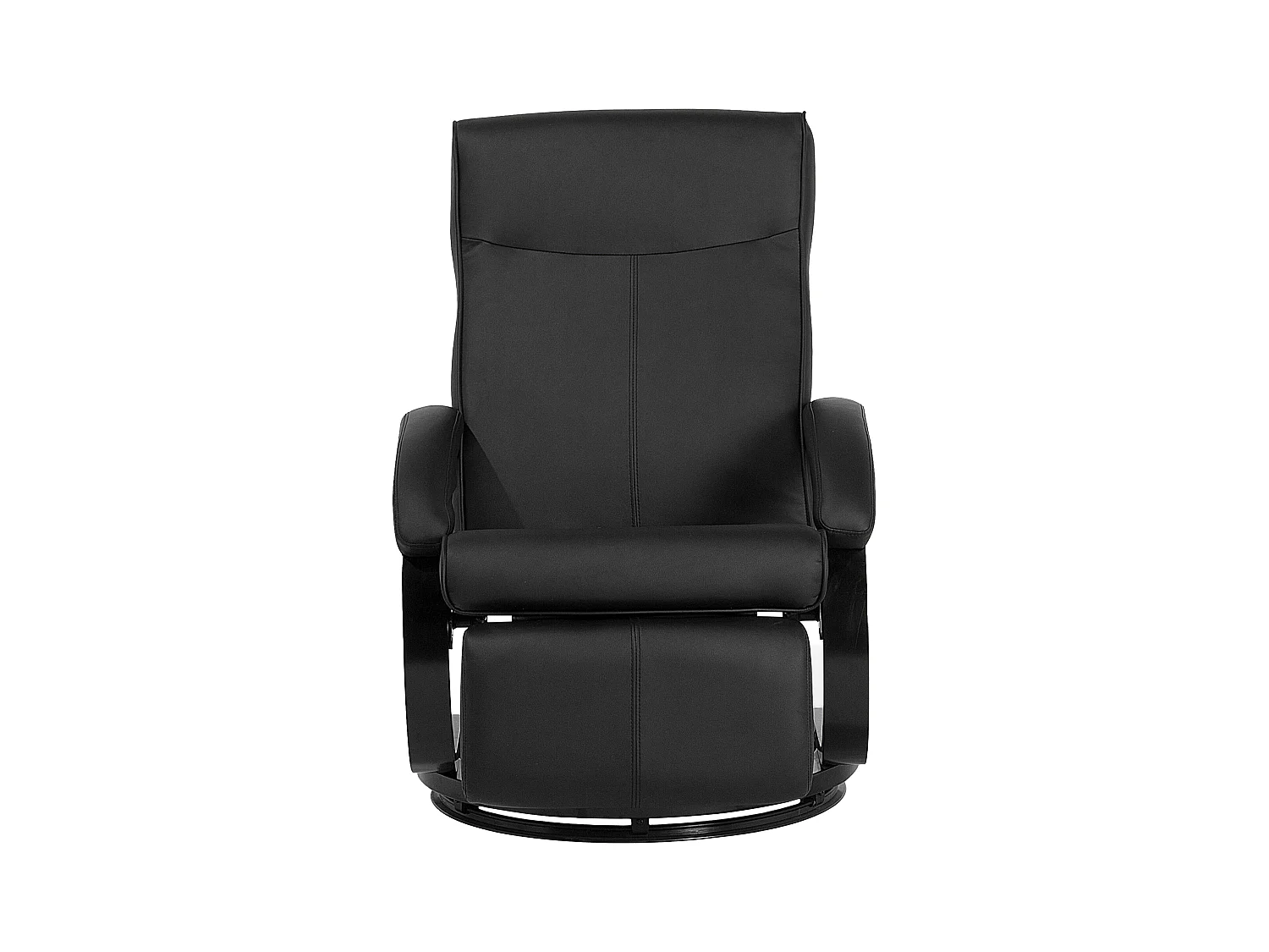 Relaxfauteuil MIGHT Kunstleer Zwart