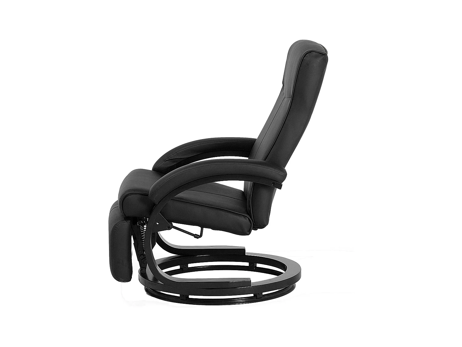 Relaxfauteuil MIGHT Kunstleer Zwart