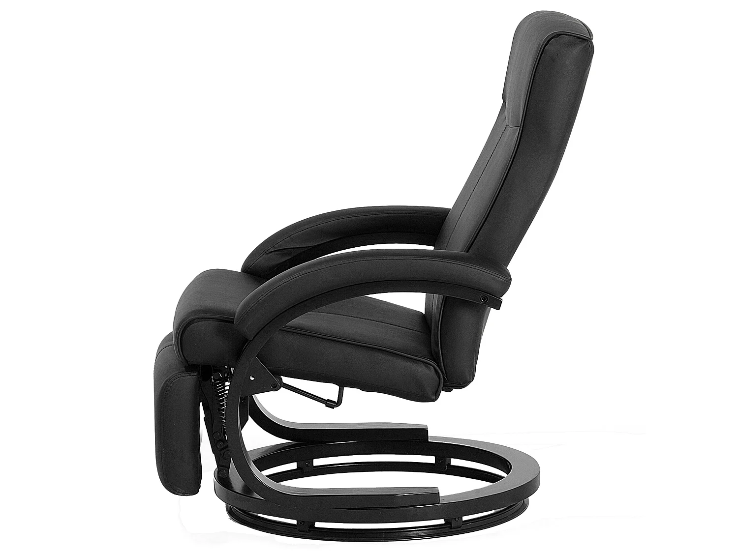 Relaxfauteuil MIGHT Kunstleer Zwart