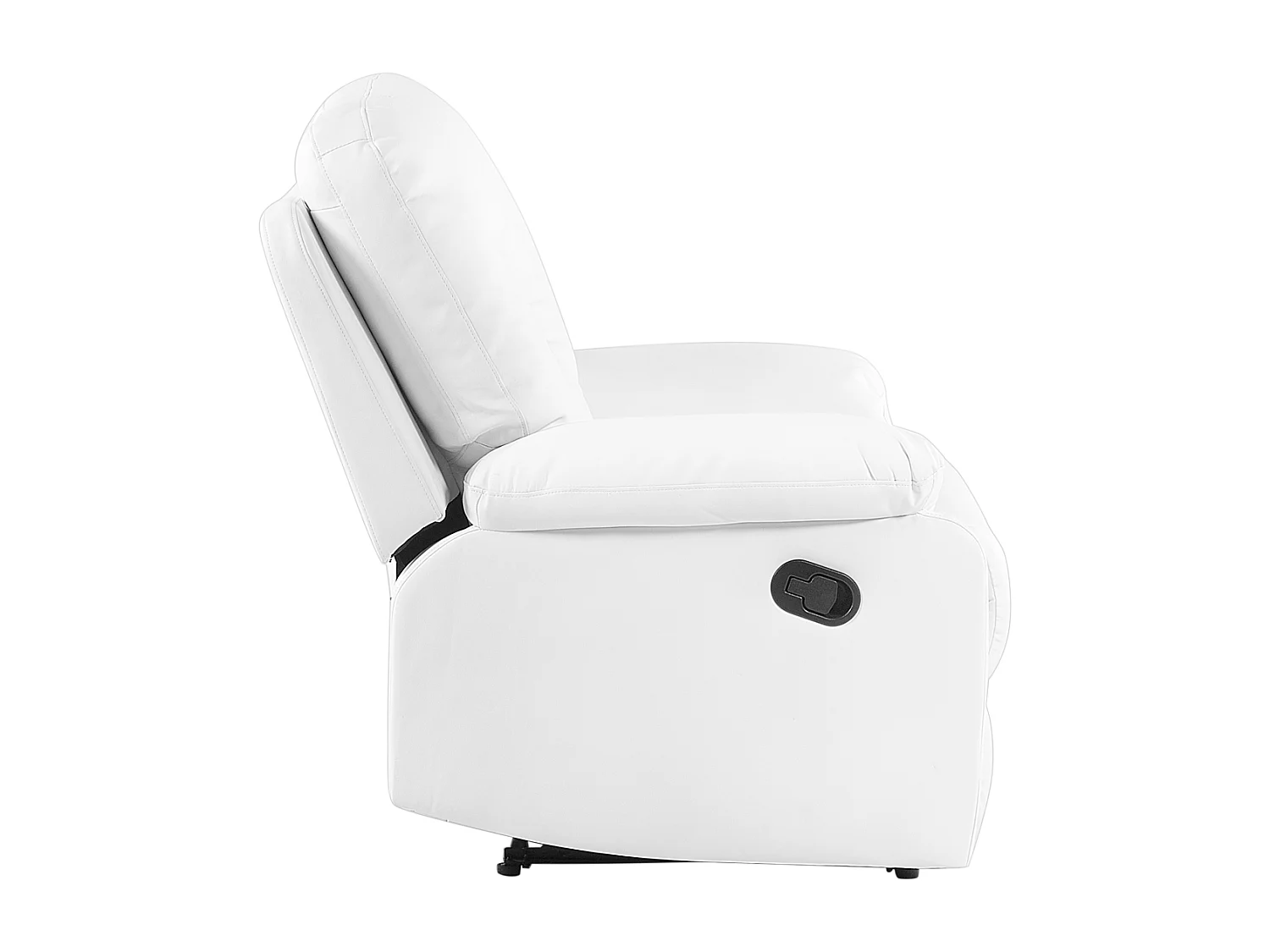 Relaxfauteuil BERGEN Kunstleer Wit