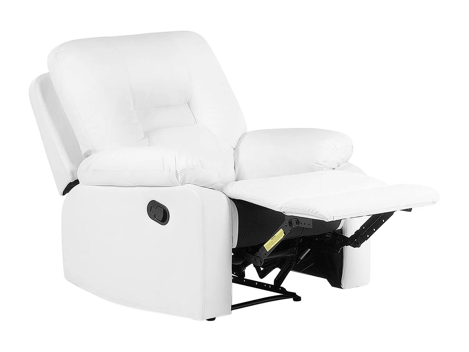 Relaxfauteuil BERGEN Kunstleer Wit