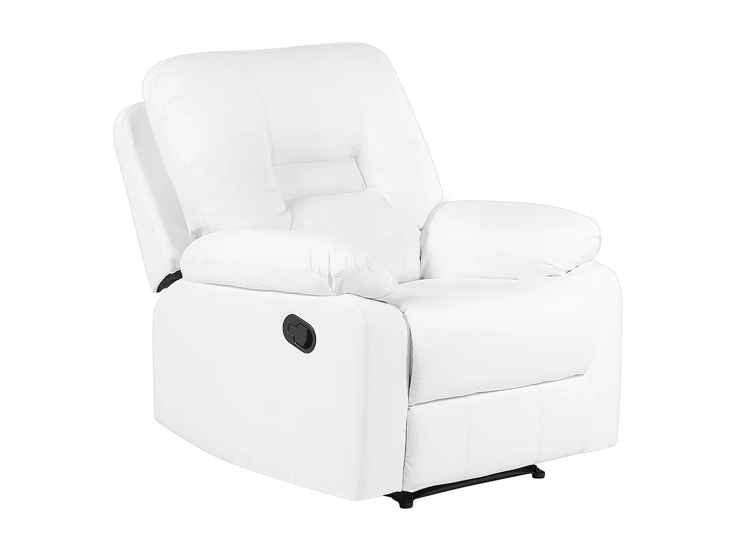 Relaxfauteuil BERGEN Kunstleer Wit