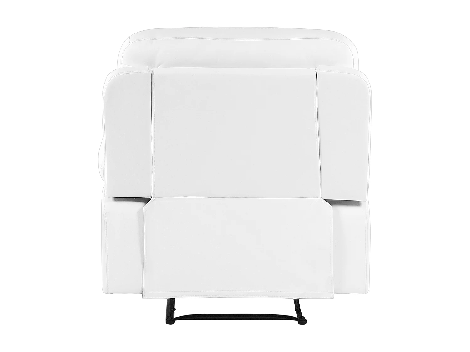 Relaxfauteuil BERGEN Kunstleer Wit