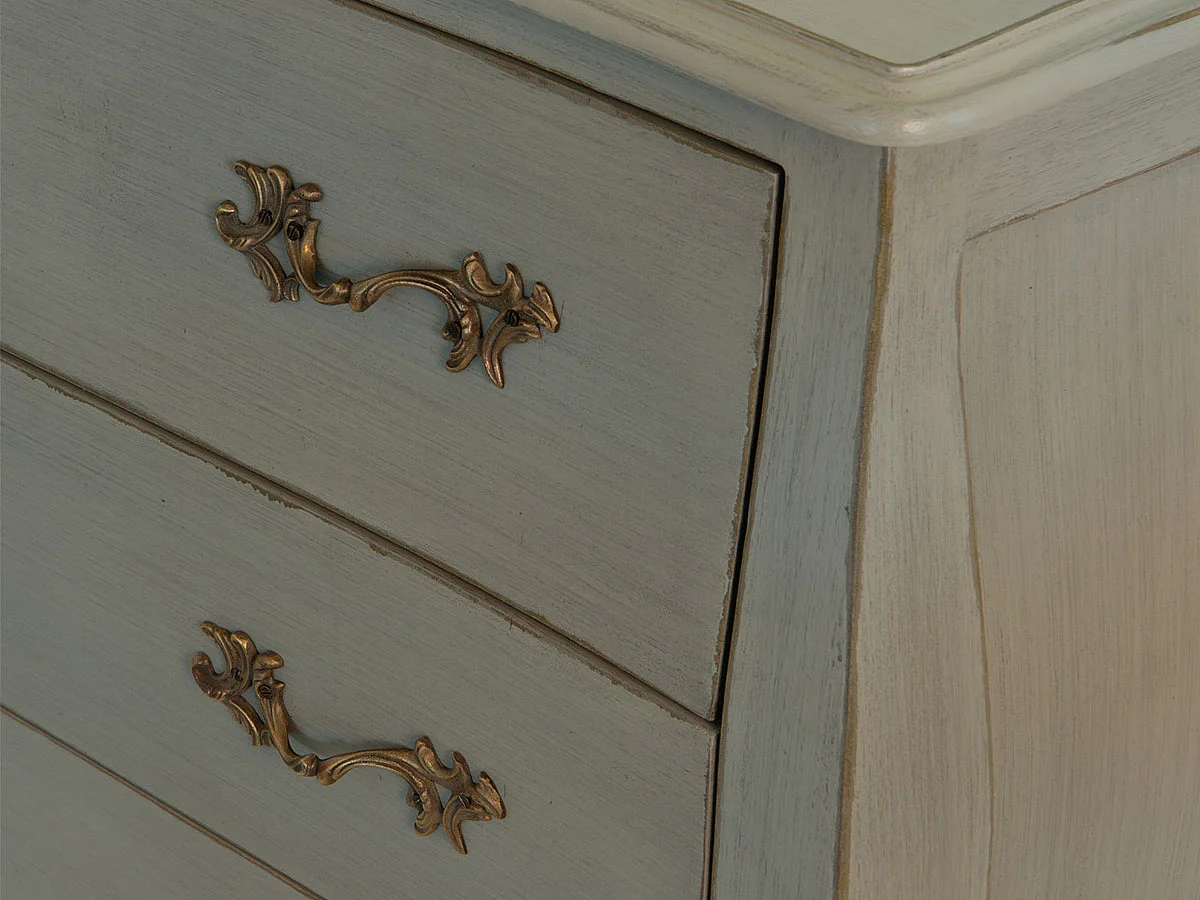 Commode 3 tiroirs Murano taupe