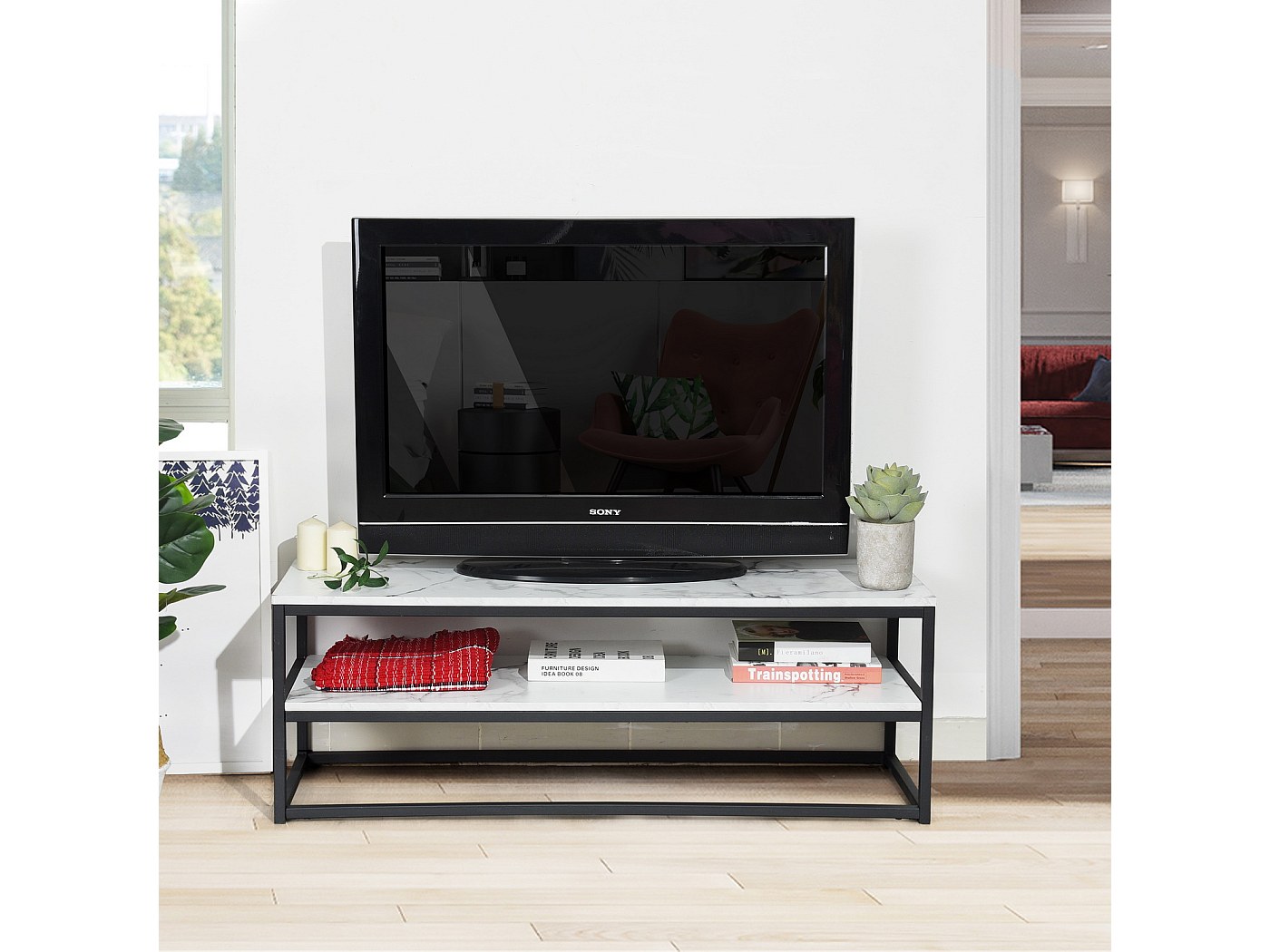 Armoire De Rangement Plastique 4 étagères Réglables - Noir/Gris 65x37x165 Cm - Intérieur/Extérieur