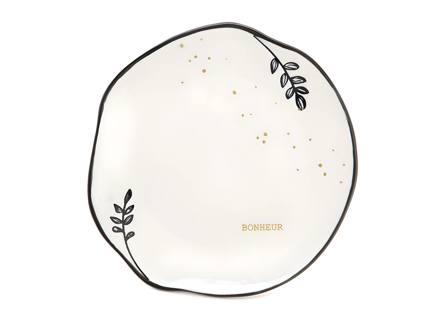 Assiette à dessert carpe diem (lot de 6)