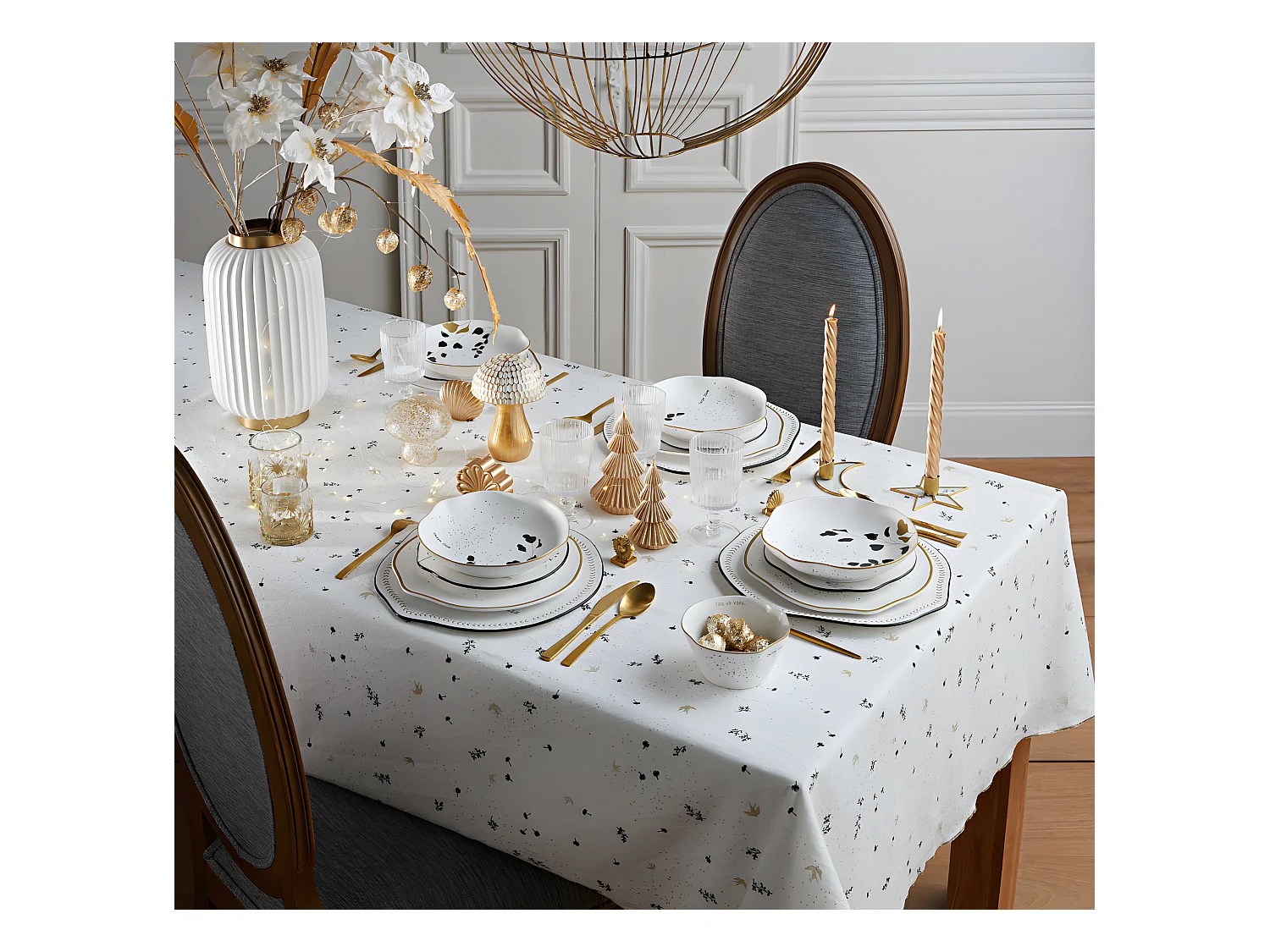 Assiette à dessert carpe diem (lot de 6)