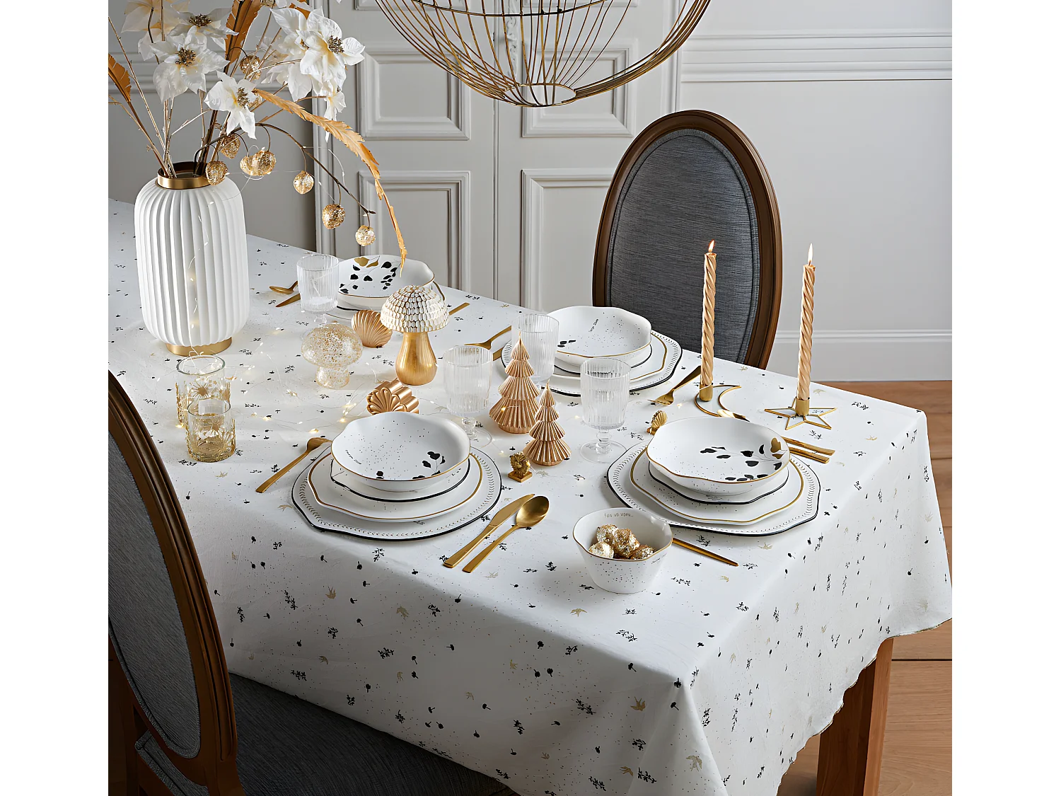 Assiette à dessert carpe diem (lot de 6)