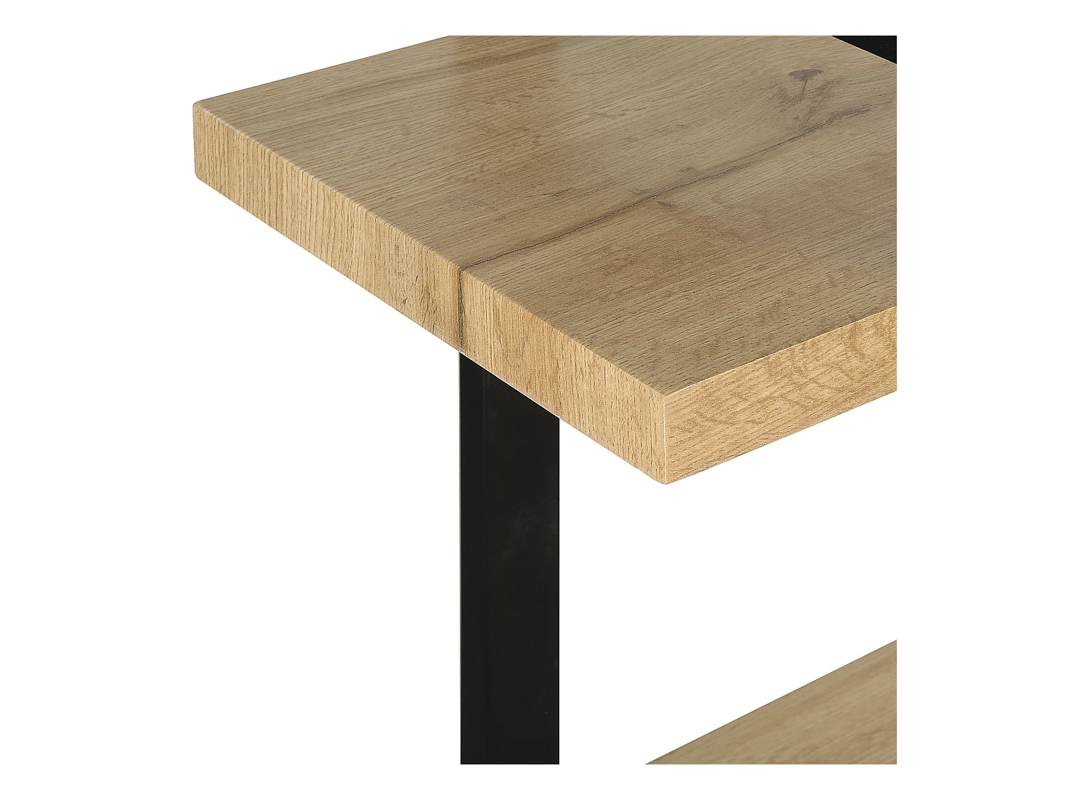 Étagère à 3 niveaux TIMBER 111 cm Marron clair