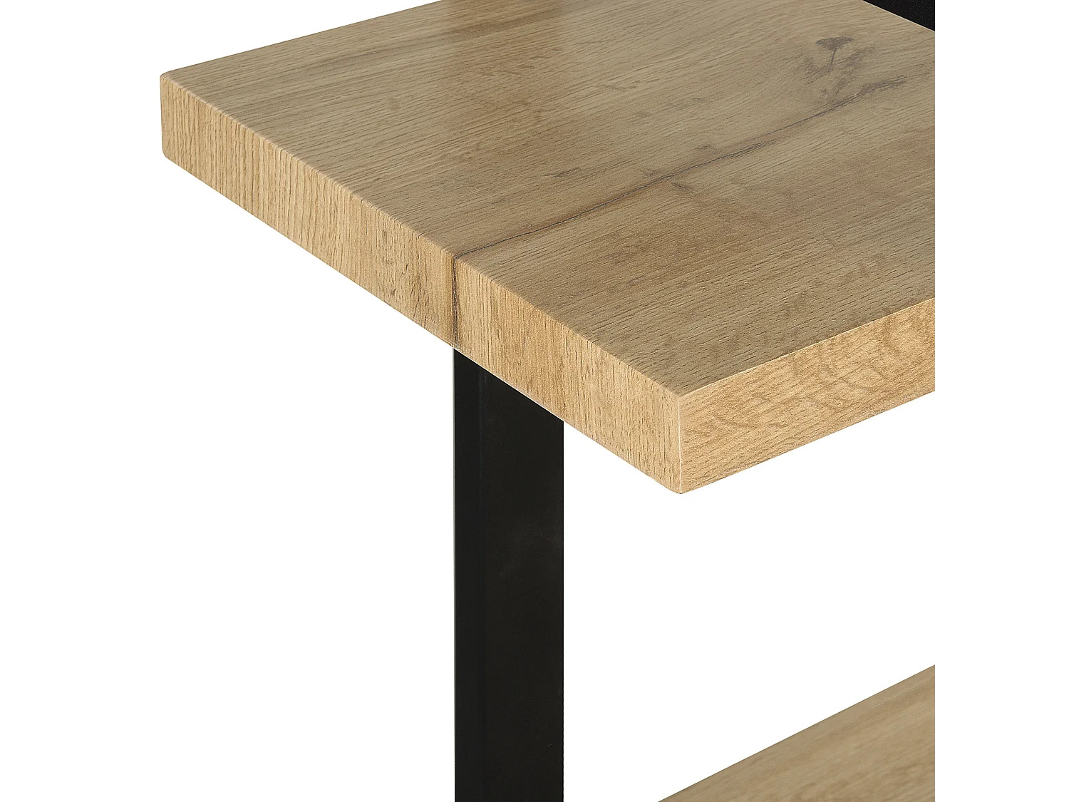 Bücherregal mit 3 Fächern TIMBER 111 cm Hellbraun