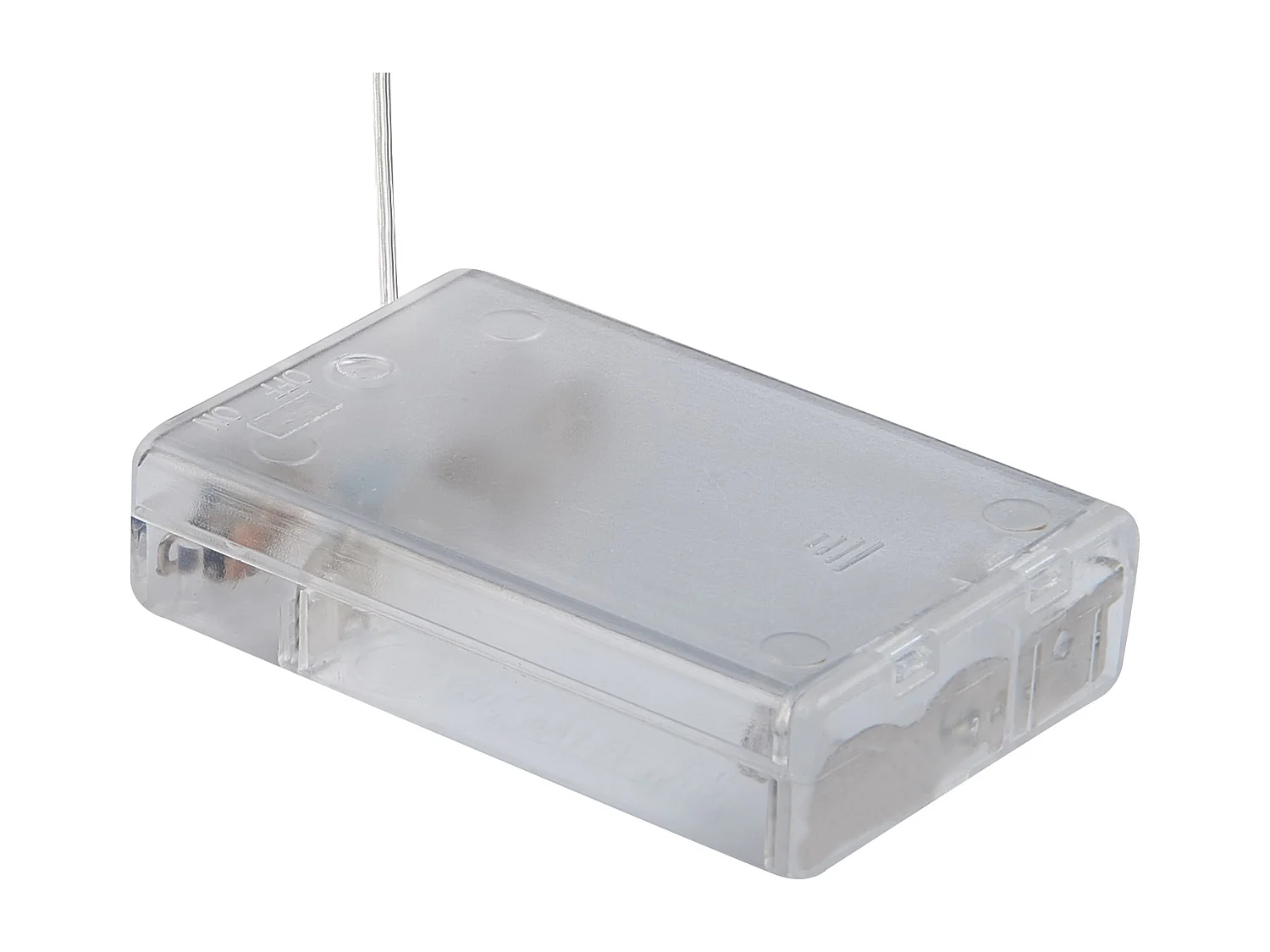 Figura decorativa LED de madera de pino oscura 62 cm SVIDAL