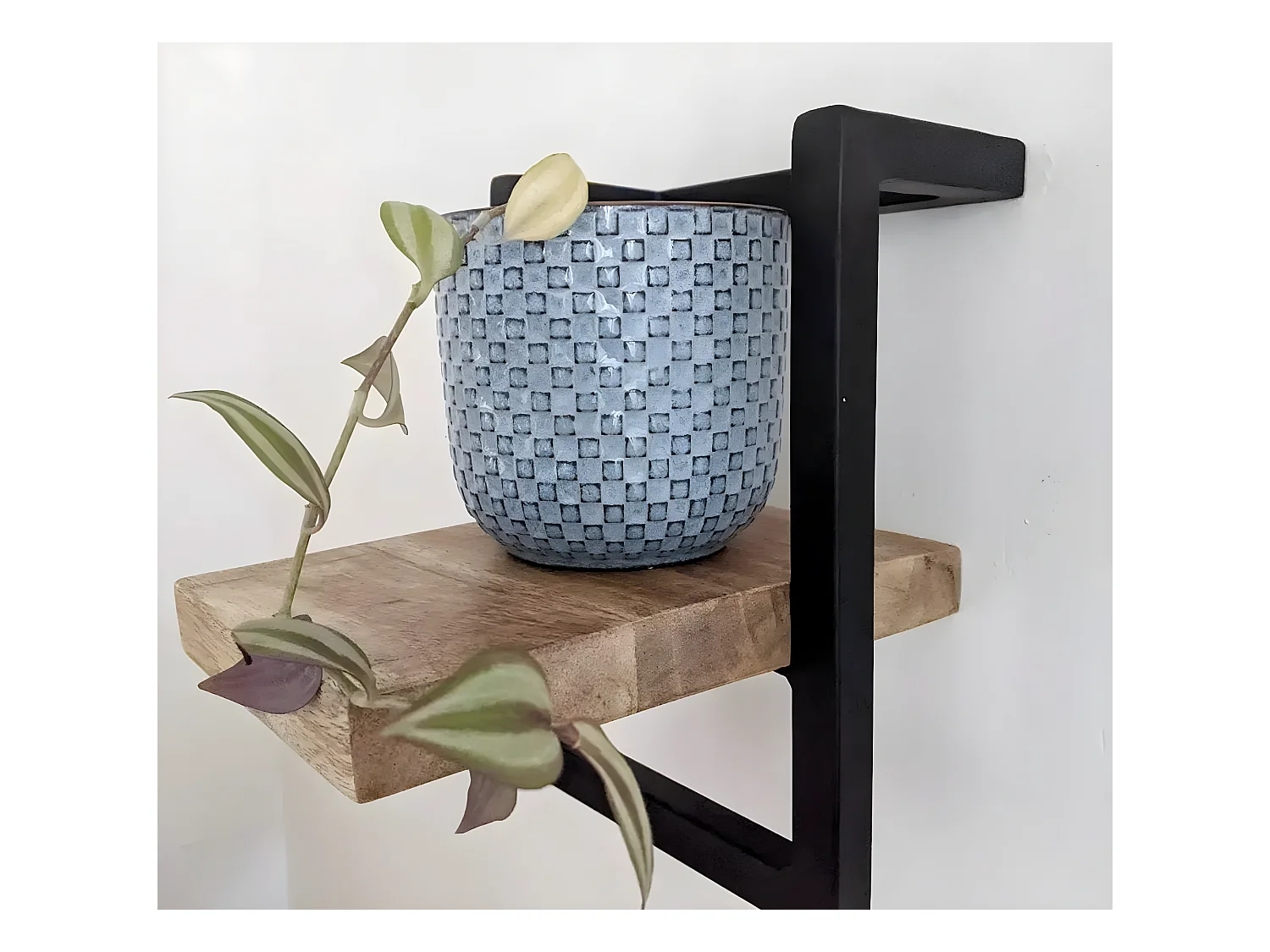 Etagère murale en bois de manguier petit modèle Joie